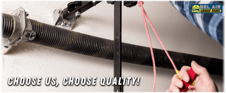 Broken Garage Door Spring Bel Air MD